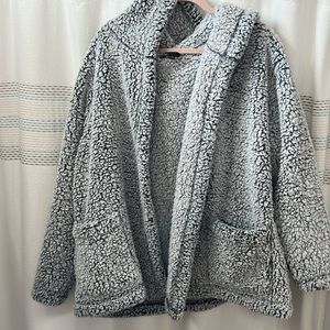 Eddie Bauer open front fleece 2X